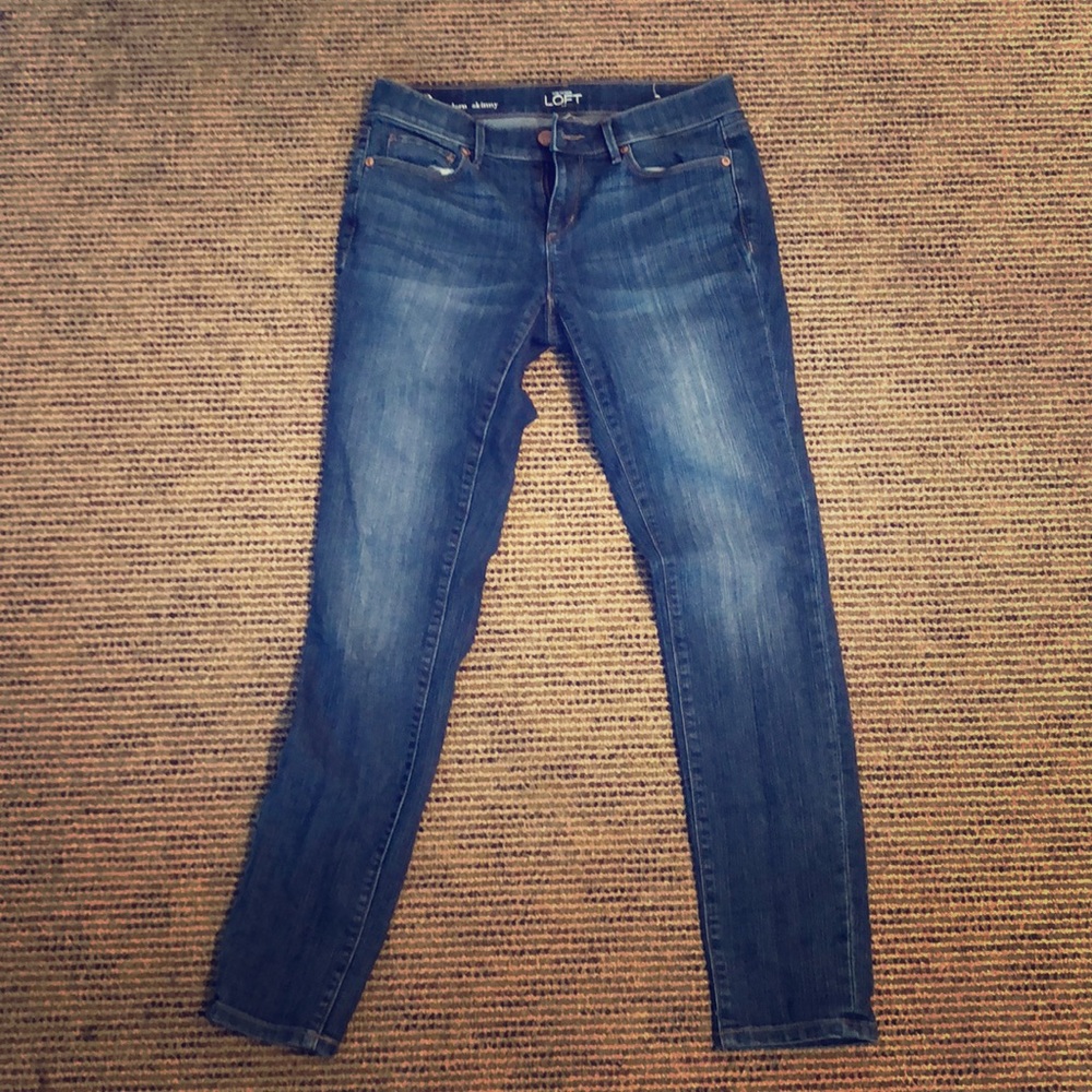 Loft Modern Skinny/ Straight Jeans